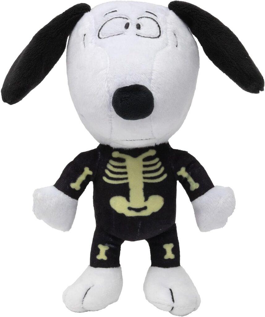 JINX Official Peanuts Collectible Plush Snoopy, Excellent Plushie Toy for Toddlers  Preschool, X-Ray Skeleton