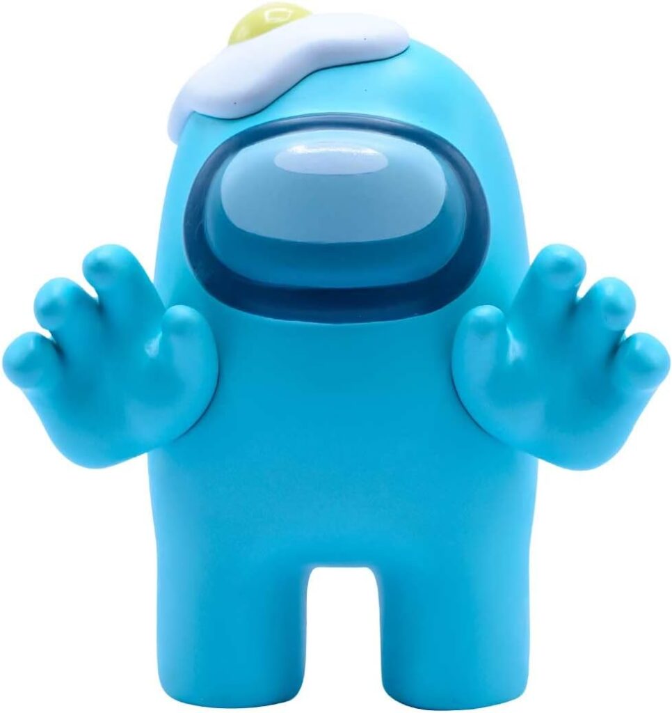 Just Toys LLC Among Us Collectible Figures - Series 2 (Aquamarine w/Egg)
