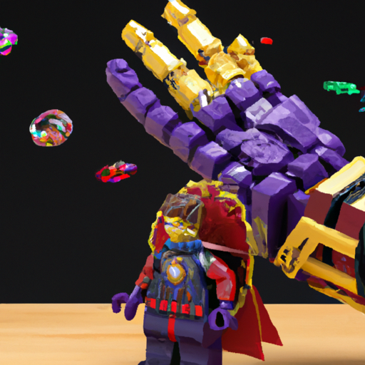 LEGO Marvel Infinity Gauntlet Set 76191 Collectible Thanos Glove with Infinity Stones, Building Set, Avengers Gift Idea for Adults and Teens, Model Kits for Decoration and Display