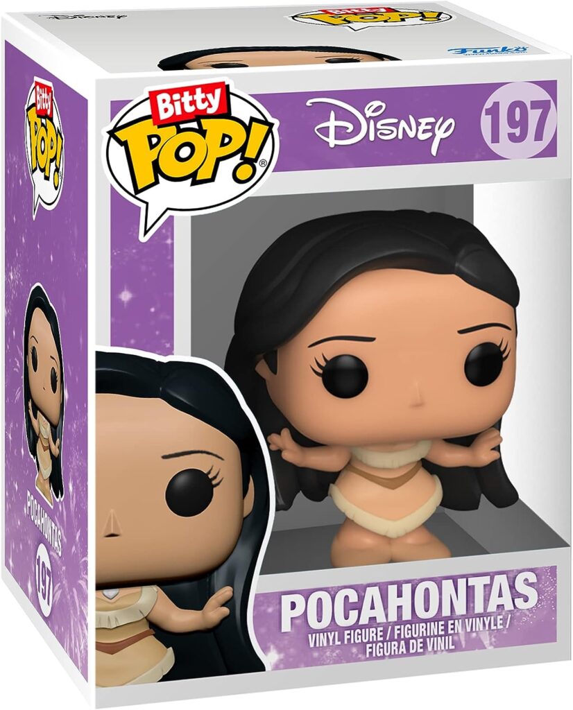 Funko Bitty Pop! Disney Princess Mini Collectible Toys - Peasant Belle, Pocahontas, Jasmine  Mystery Chase Figure (Styles May Vary) 4-Pack