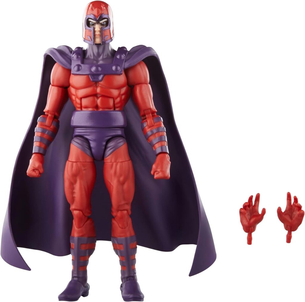 Marvel Hasbro Legends Series Magneto, X-Men ‘97 Collectible 6 Inch Action Figures, Legends Action Figures