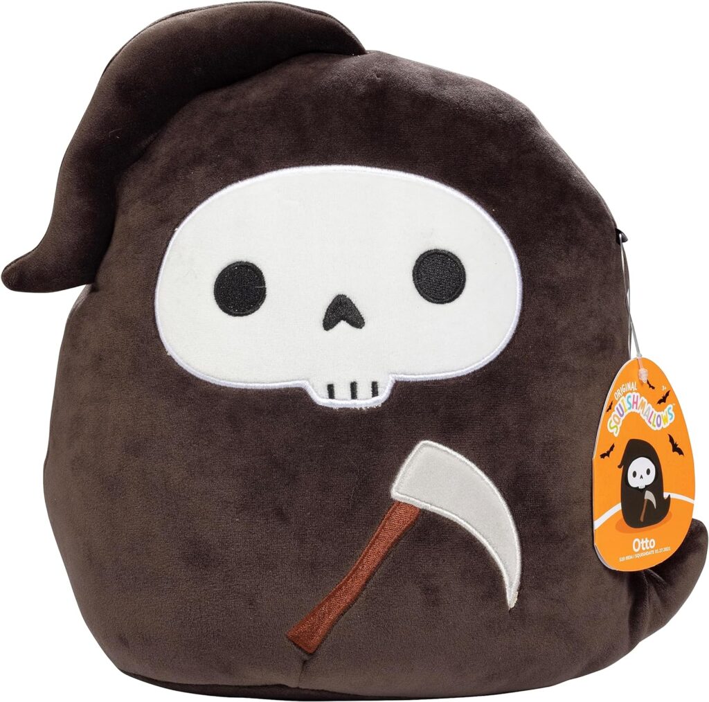 Squishmallows 10 Otto The Grim Reaper - Officially Licensed Kellytoy 2023 Halloween Plush - Collectible Soft  Squishy Stuffed Animal Toy - Add to Your Squad - Gift for Kids, Girls  Boys - 10 Inch