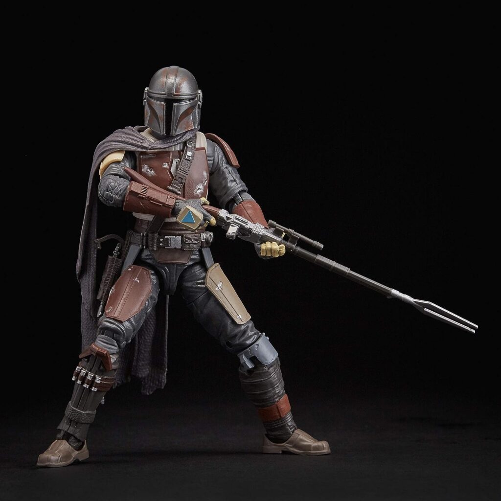 STAR WARS The Black Series The Mandalorian Toy 6 Scale Collectible Action Figure, Toys for Kids Ages 4  Up