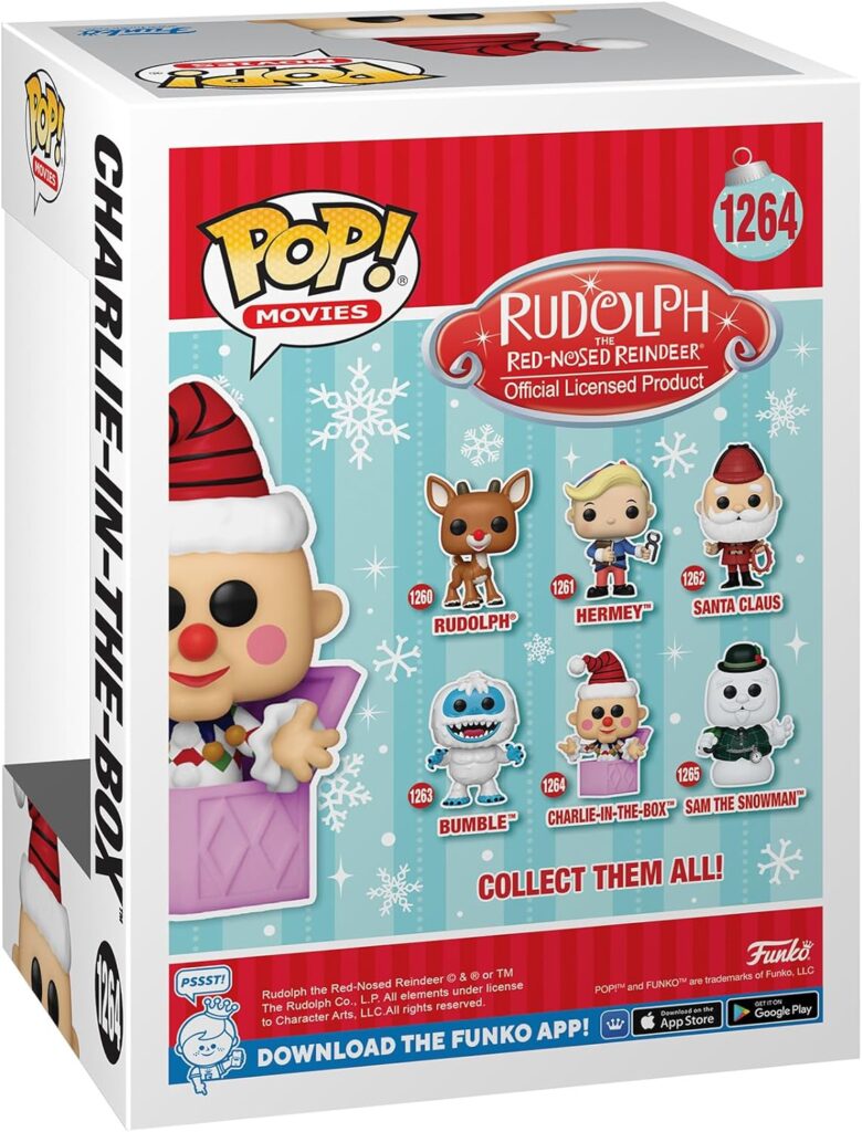 Funko Pop! Movies - Rudolph The Red Nosed Reindeer - Charlie-in-The-Box