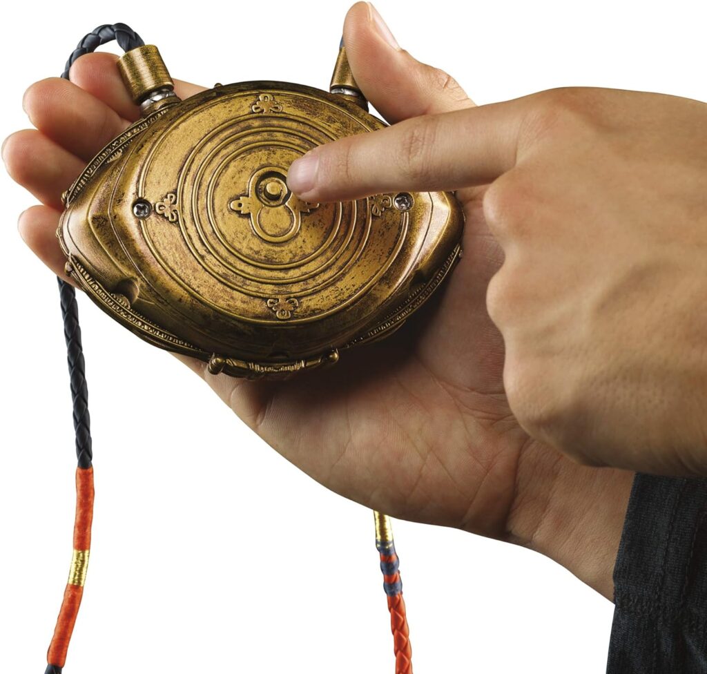 Marvel Legends Series Doctor Strange Premium Role Play Eye of Agamotto Electronic Talisman Adult Fan --Costume and Collectible, Ages 14 and Up