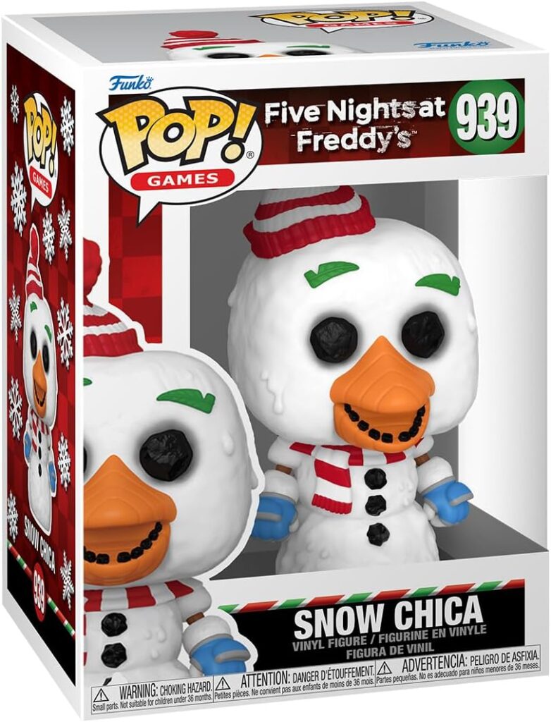 Funko Pop! Games: Five Nights at Freddys Holiday - Snow Chica