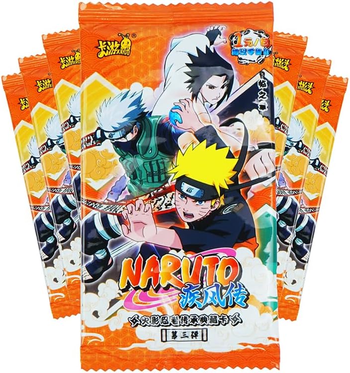NarutoNinja Cards Booster Box Official Anime TCG CCG Collectable Playing/Trading Card Pack 36 Packs - 5 Cards/Pack(180 Cards)