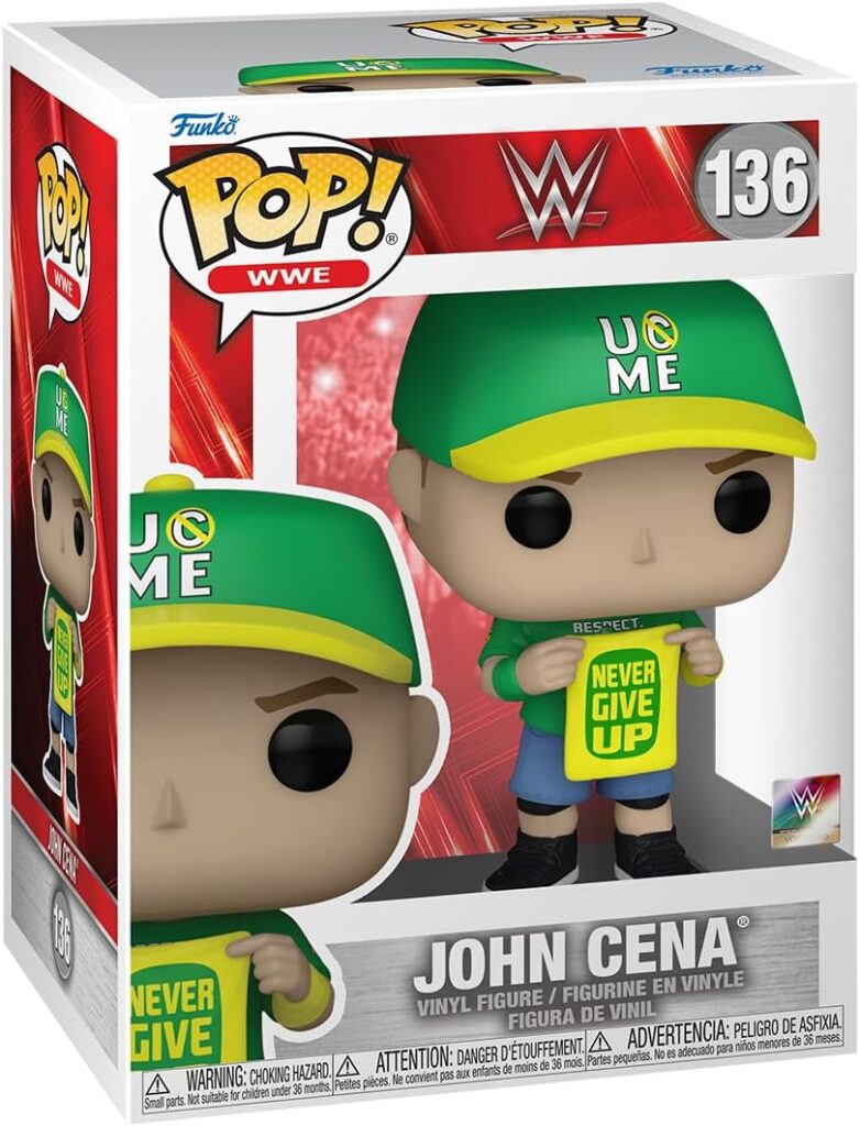 Funko Pop! WWE: 60th Anniversary - John Cena (Never Give Up)