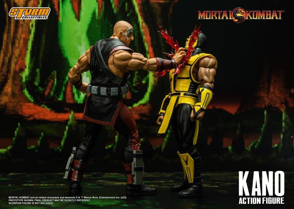 Storm Collectibles 1/12 Scale Mortal Kombat Kano Action Figure